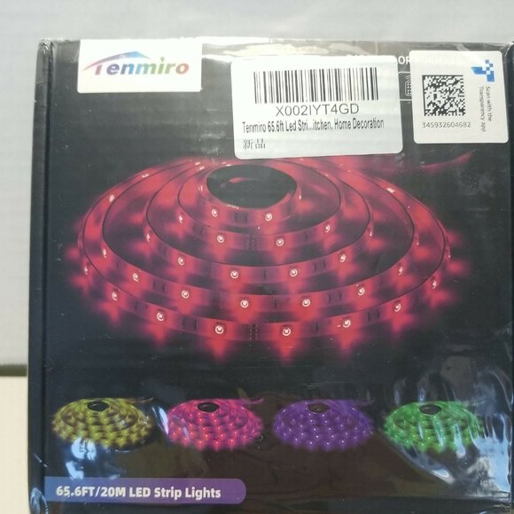 Tenmiro 65.6ft Led Strip Lights - Picture 2 of 2